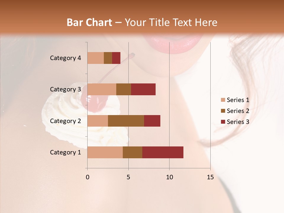 Lipstick Shoulder Cream PowerPoint Template