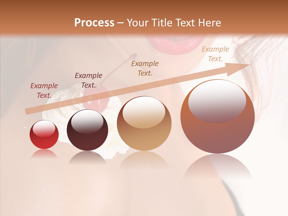 Lipstick Shoulder Cream PowerPoint Template