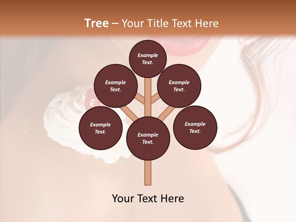 Lipstick Shoulder Cream PowerPoint Template