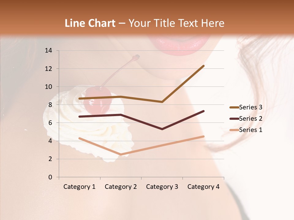 Lipstick Shoulder Cream PowerPoint Template