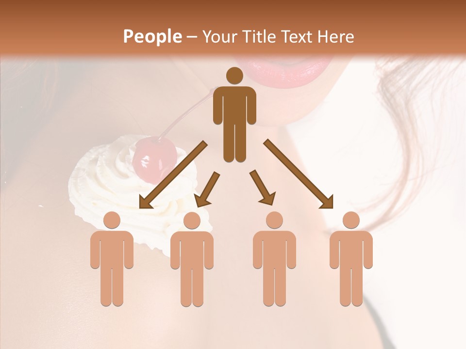 Lipstick Shoulder Cream PowerPoint Template