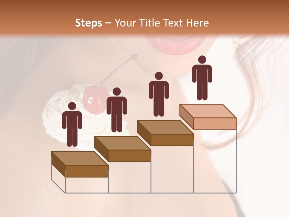 Lipstick Shoulder Cream PowerPoint Template