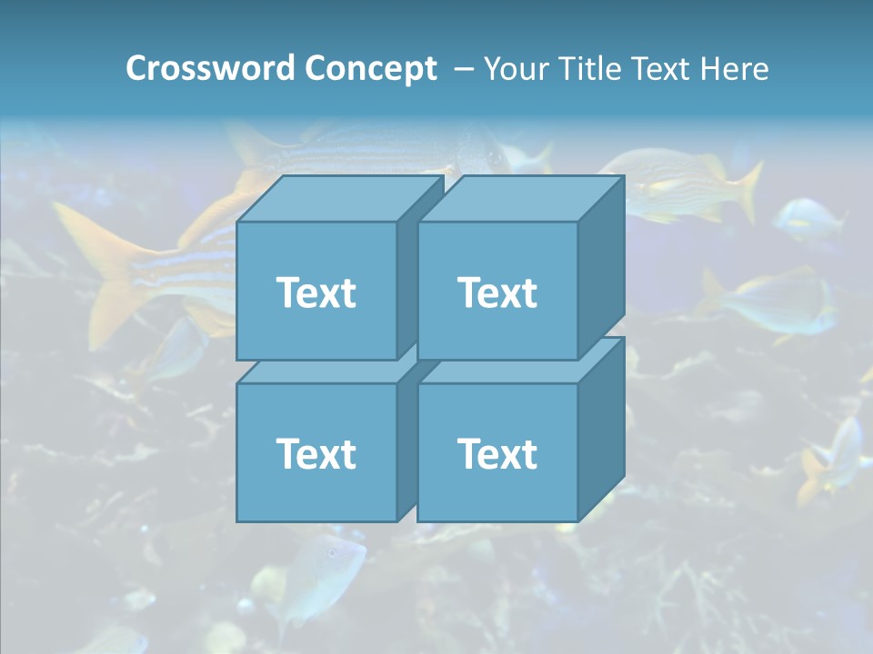 Invertebrate Tropical Bottom PowerPoint Template