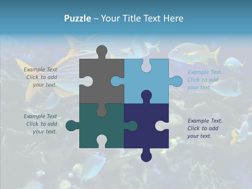 Invertebrate Tropical Bottom PowerPoint Template