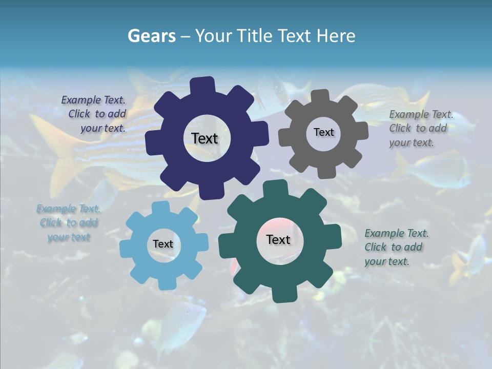 Invertebrate Tropical Bottom PowerPoint Template