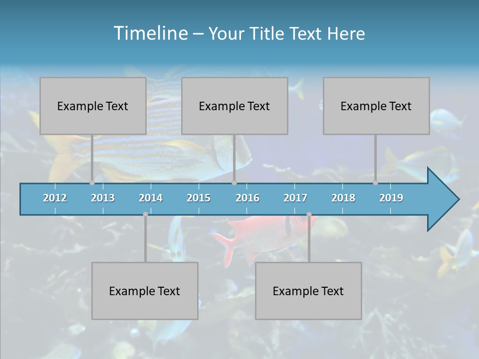 Invertebrate Tropical Bottom PowerPoint Template