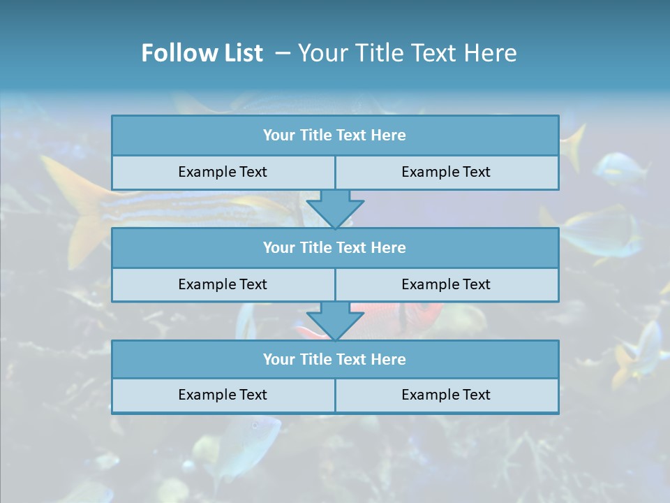 Invertebrate Tropical Bottom PowerPoint Template