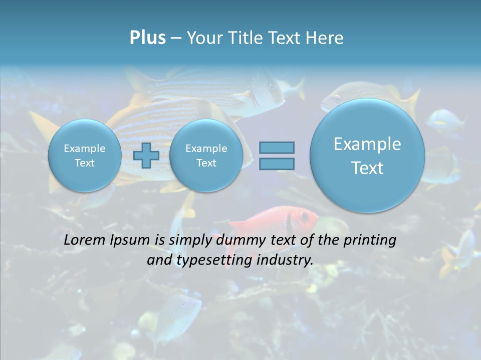 Invertebrate Tropical Bottom PowerPoint Template