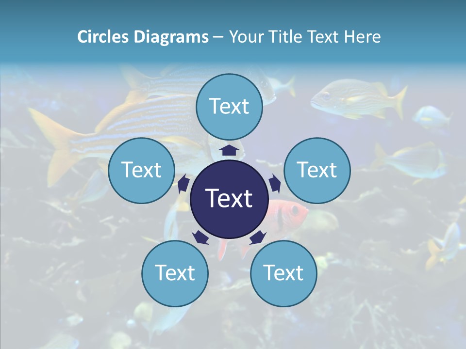 Invertebrate Tropical Bottom PowerPoint Template