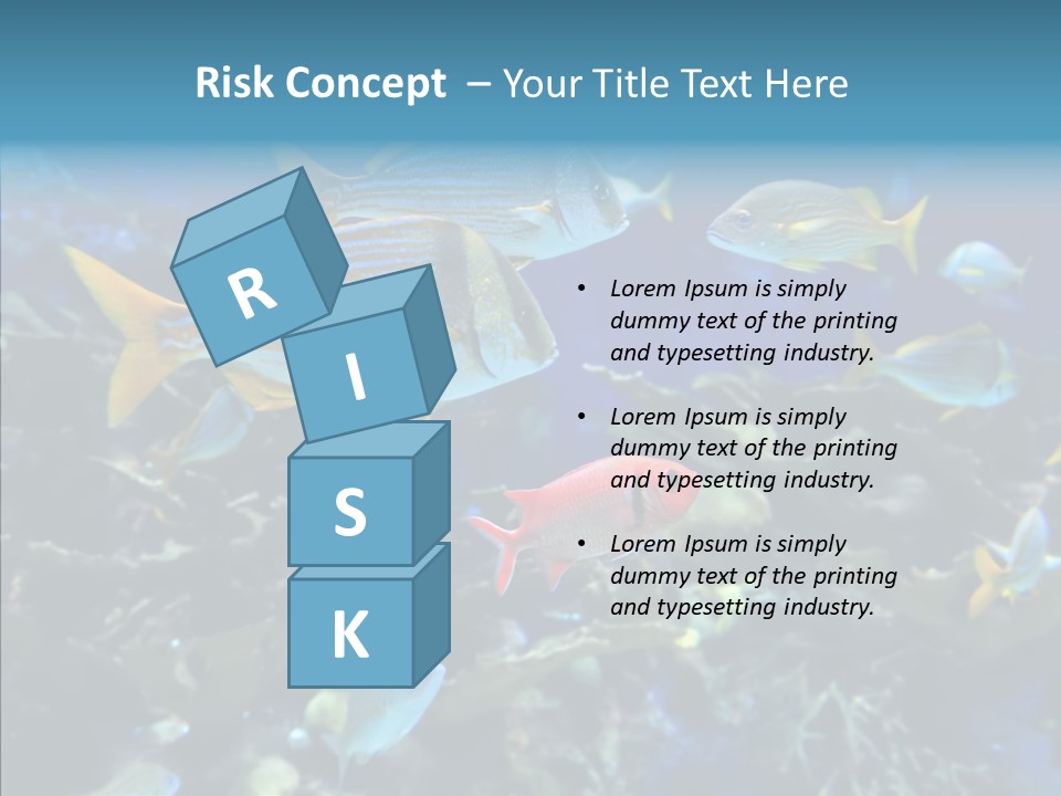 Invertebrate Tropical Bottom PowerPoint Template