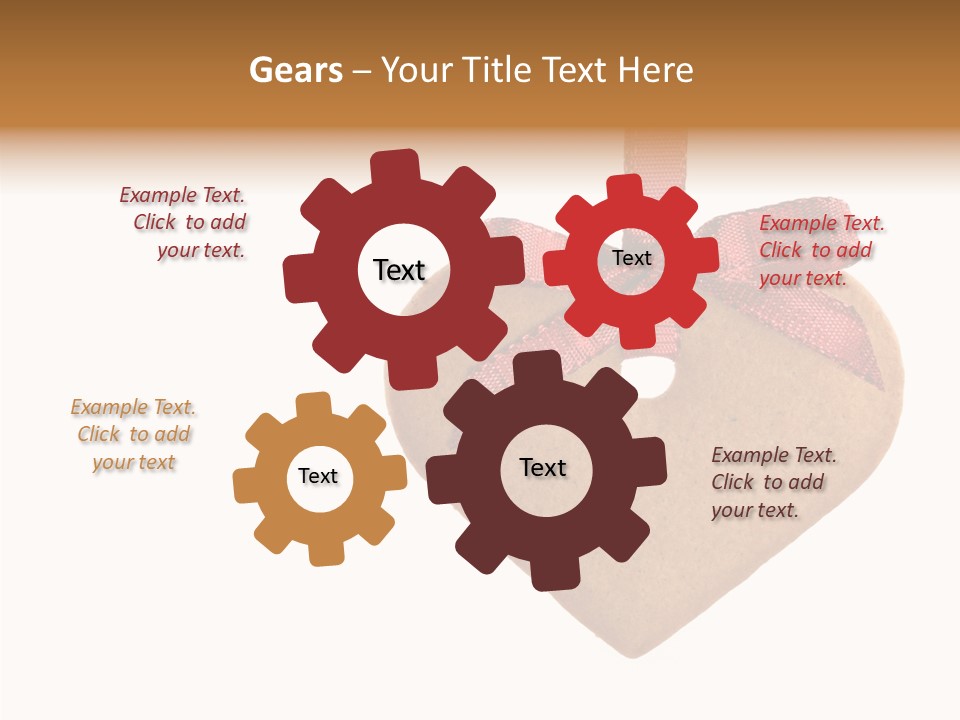 Gingerbread Spicecake Ginger PowerPoint Template