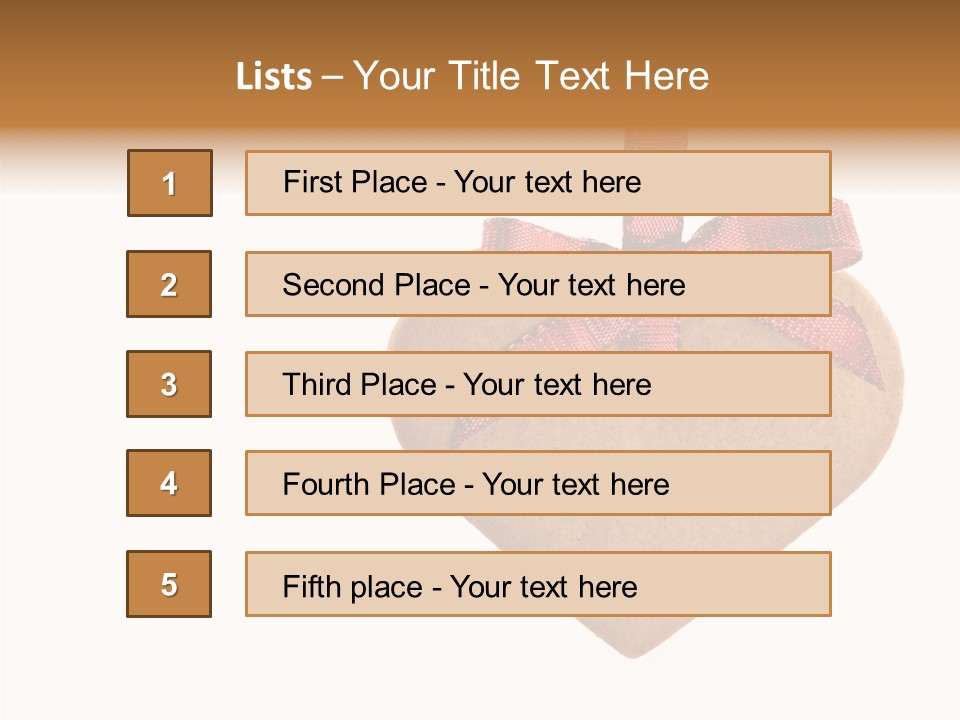 Gingerbread Spicecake Ginger PowerPoint Template