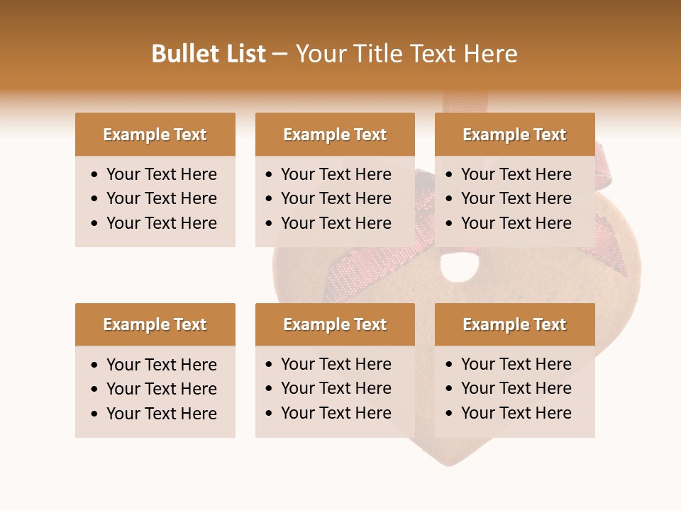 Gingerbread Spicecake Ginger PowerPoint Template