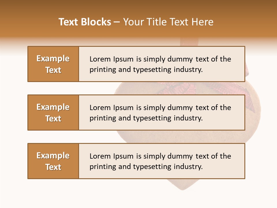 Gingerbread Spicecake Ginger PowerPoint Template