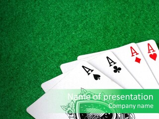 Risk Macro Casino PowerPoint Template