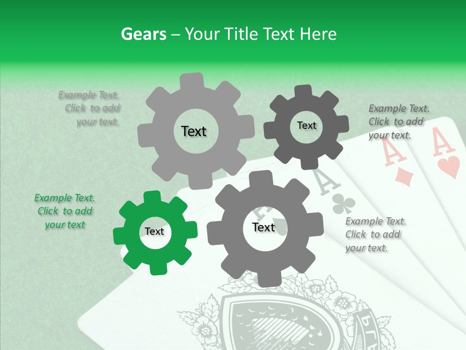 Risk Macro Casino PowerPoint Template