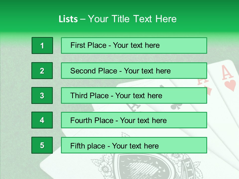 Risk Macro Casino PowerPoint Template