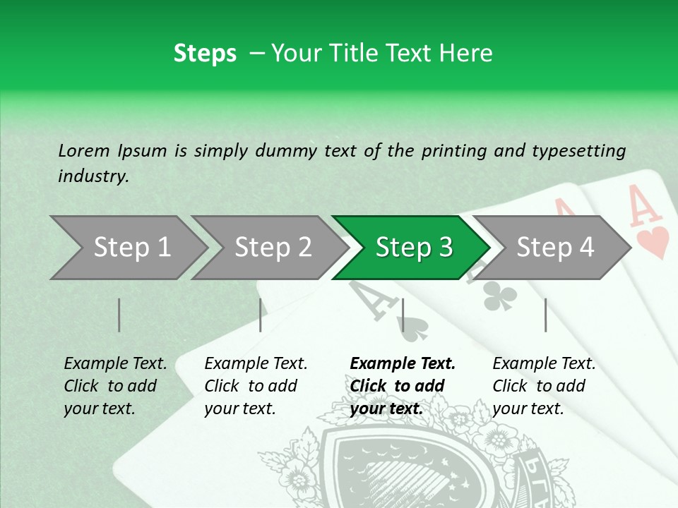 Risk Macro Casino PowerPoint Template