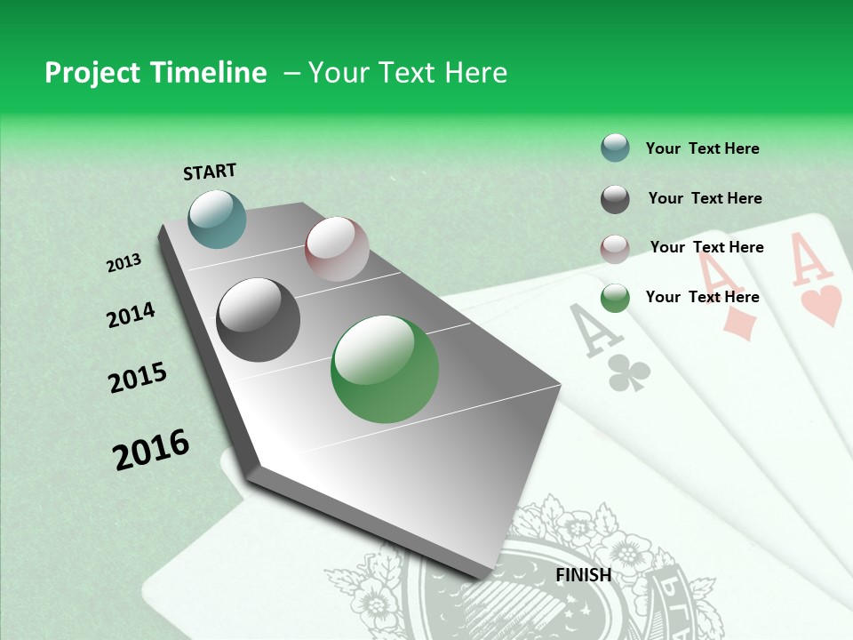 Risk Macro Casino PowerPoint Template