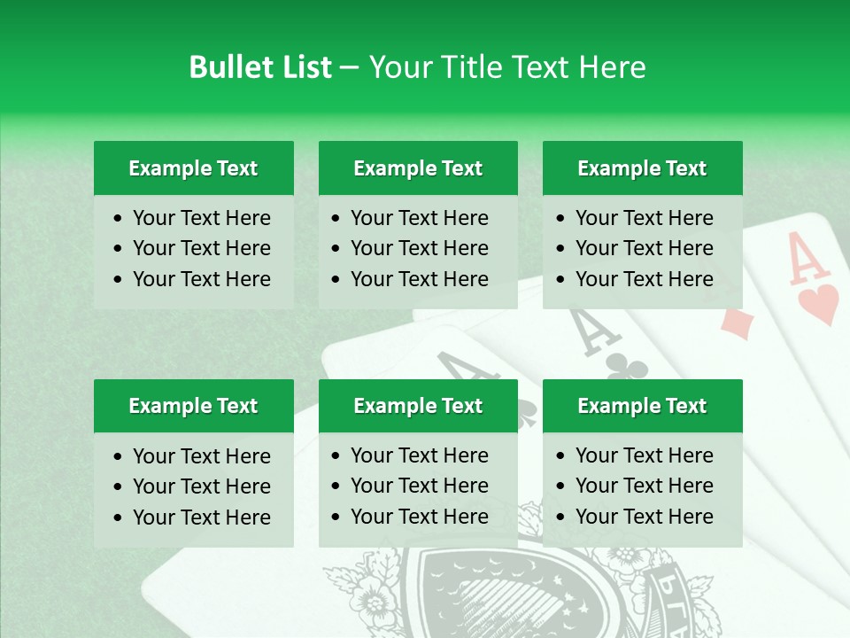 Risk Macro Casino PowerPoint Template