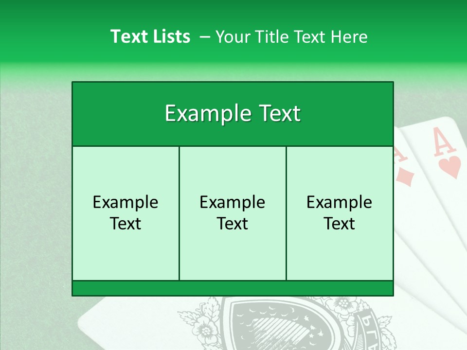 Risk Macro Casino PowerPoint Template