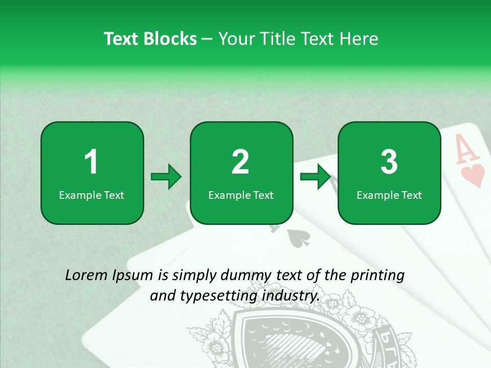 Risk Macro Casino PowerPoint Template