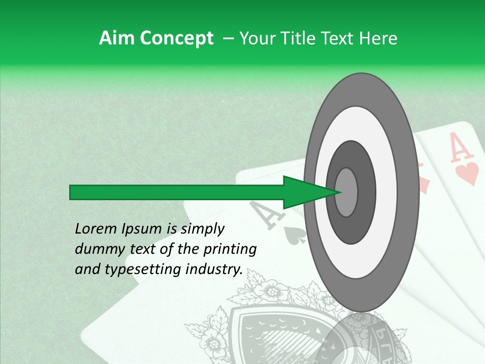 Risk Macro Casino PowerPoint Template