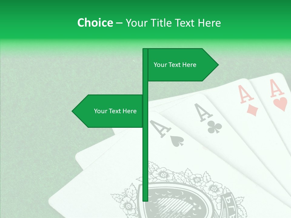 Risk Macro Casino PowerPoint Template