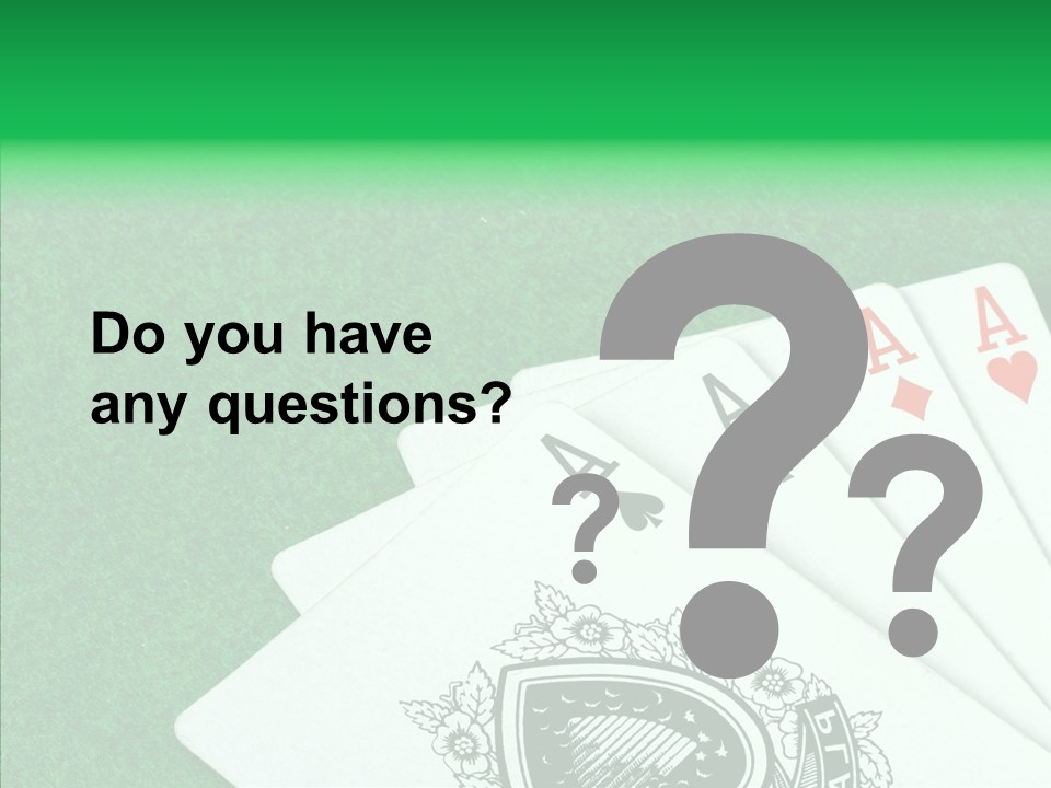 Risk Macro Casino PowerPoint Template