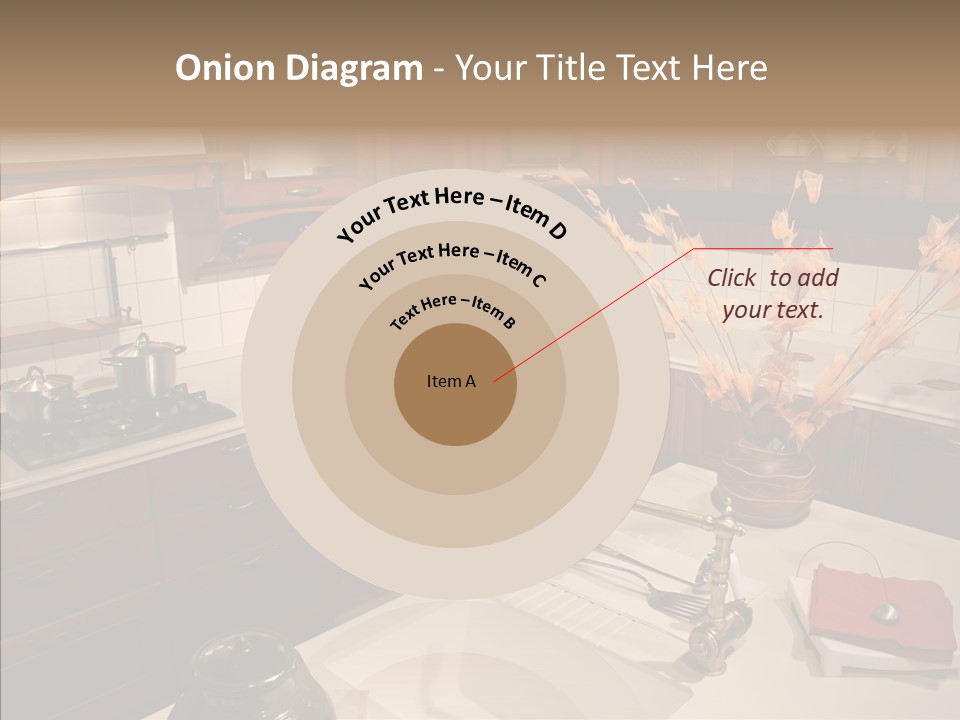 Household Cabinets Counters PowerPoint Template