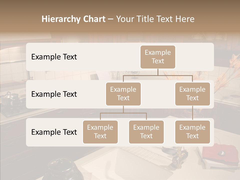 Household Cabinets Counters PowerPoint Template