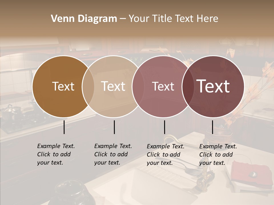 Household Cabinets Counters PowerPoint Template