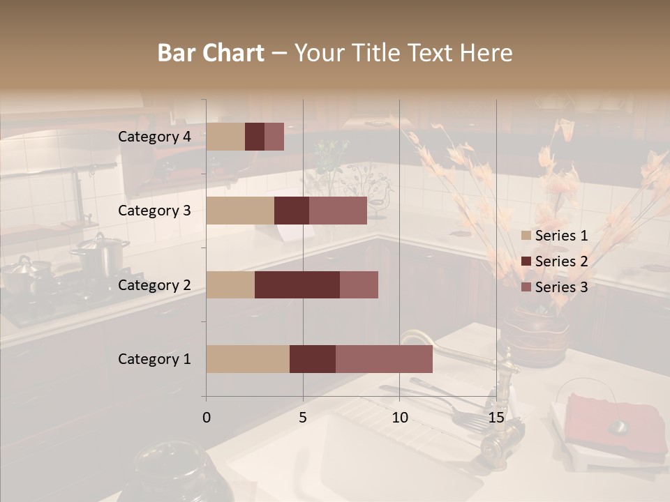 Household Cabinets Counters PowerPoint Template