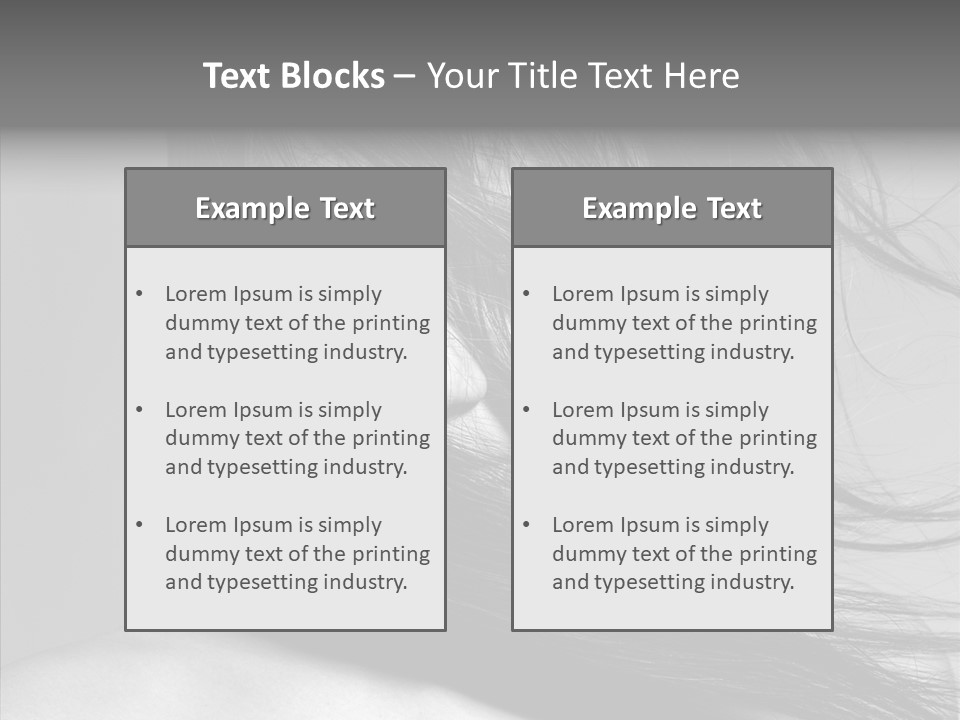 Glamour Pretty Erotic PowerPoint Template