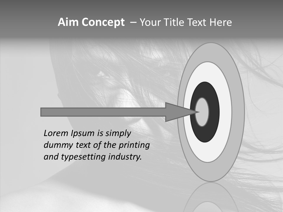 Glamour Pretty Erotic PowerPoint Template