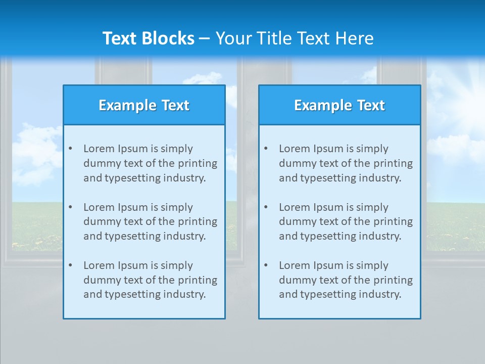 Summer Clear All PowerPoint Template