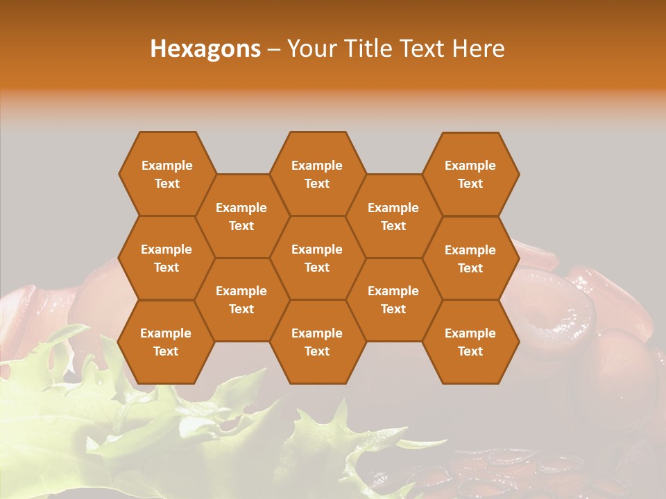 Rice Tuna Tea PowerPoint Template