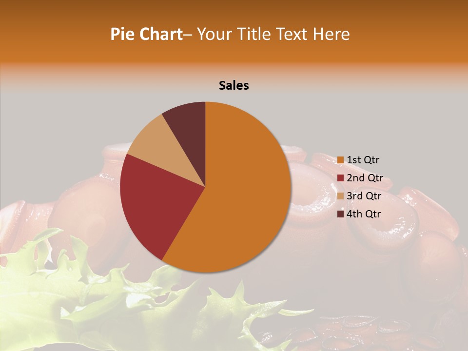 Rice Tuna Tea PowerPoint Template