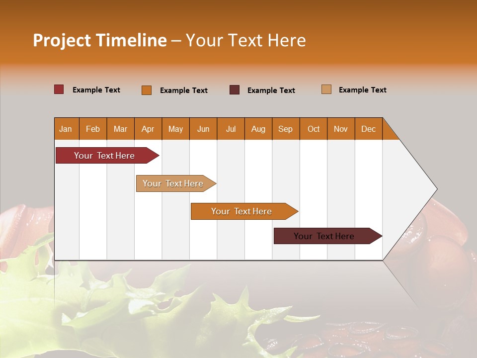 Rice Tuna Tea PowerPoint Template