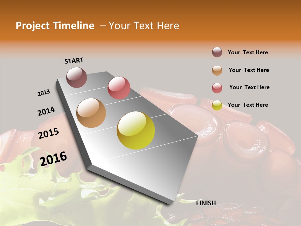 Rice Tuna Tea PowerPoint Template