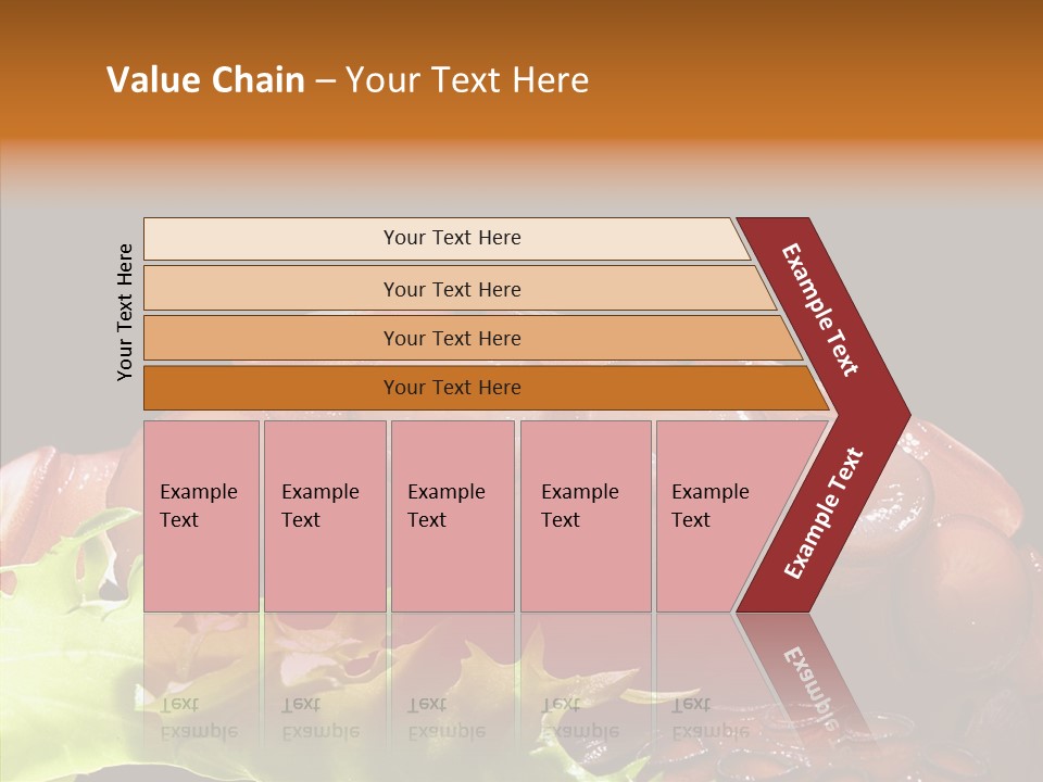 Rice Tuna Tea PowerPoint Template