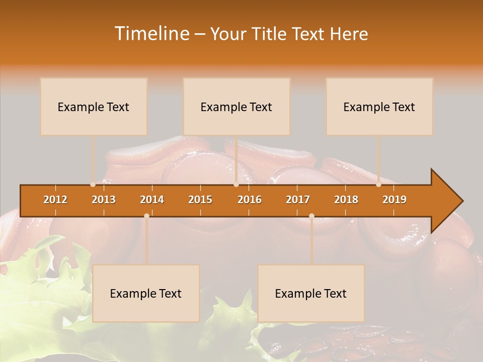 Rice Tuna Tea PowerPoint Template