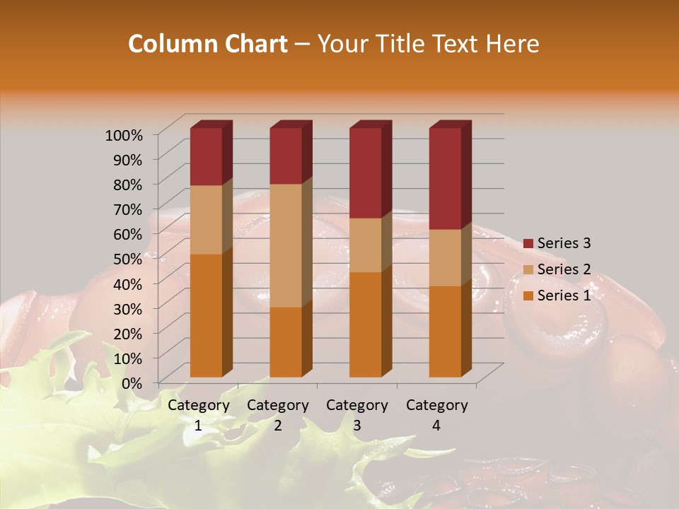 Rice Tuna Tea PowerPoint Template