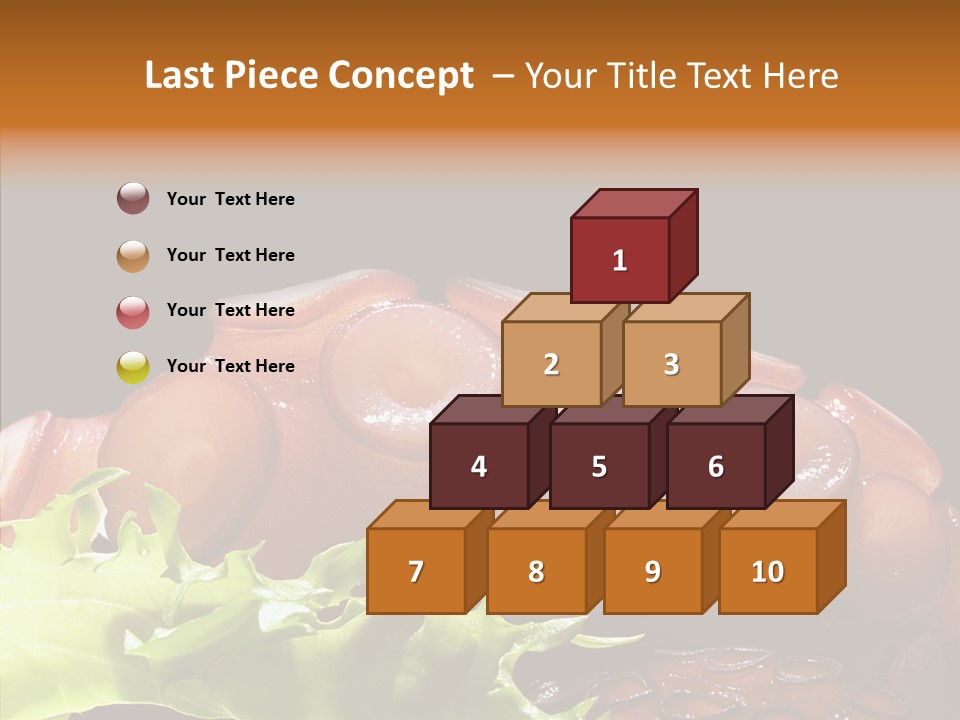 Rice Tuna Tea PowerPoint Template