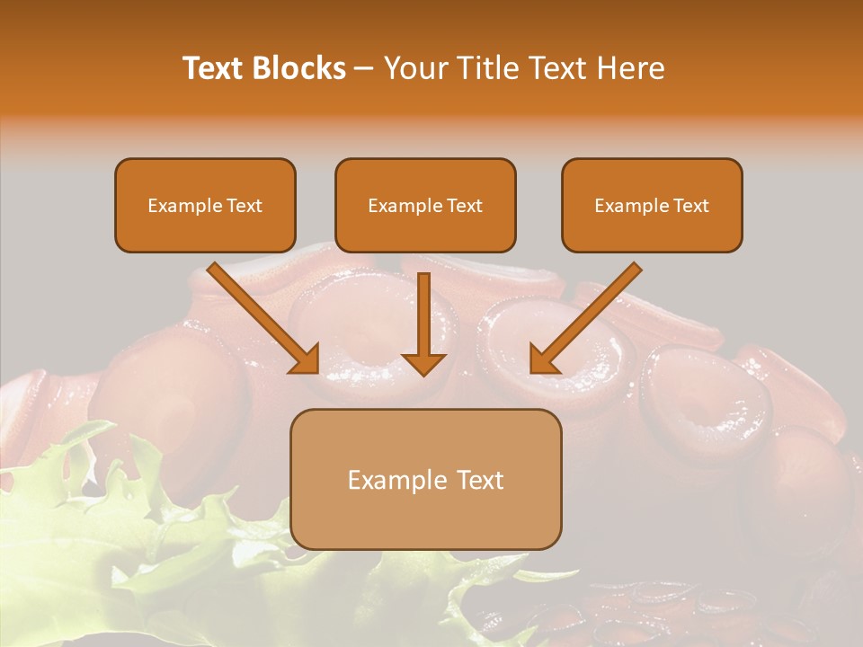 Rice Tuna Tea PowerPoint Template