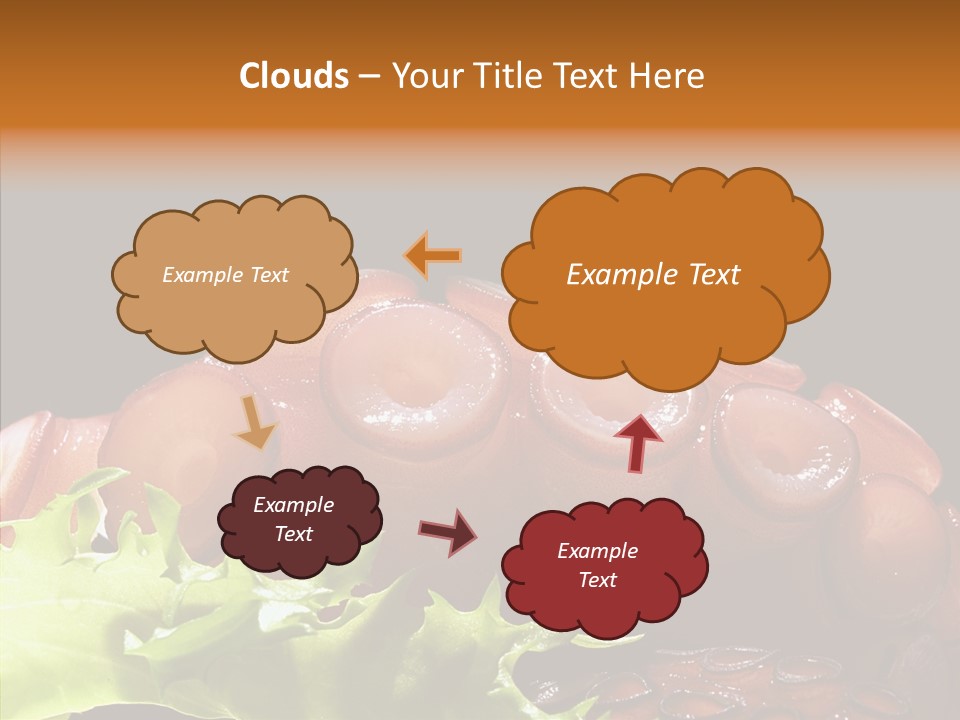 Rice Tuna Tea PowerPoint Template