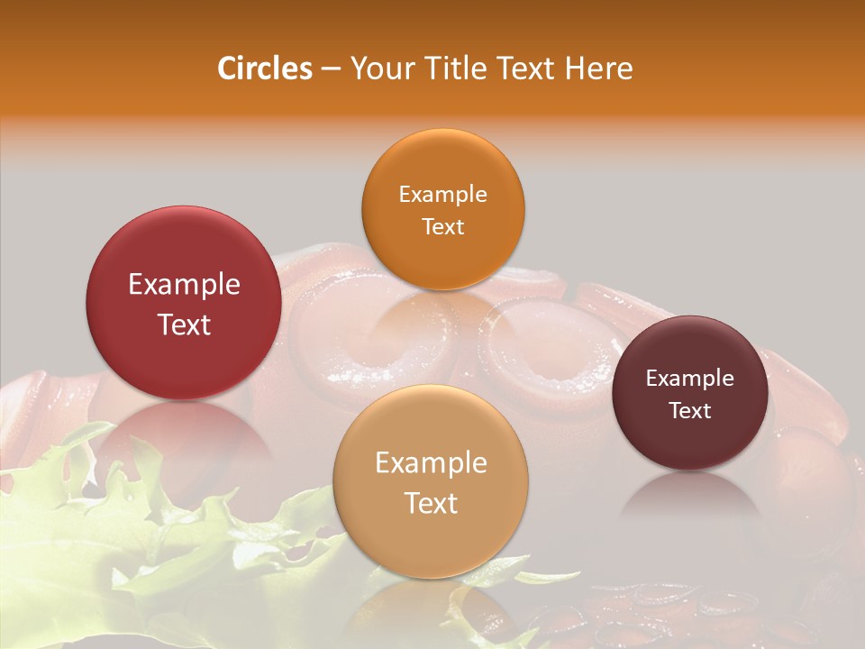 Rice Tuna Tea PowerPoint Template