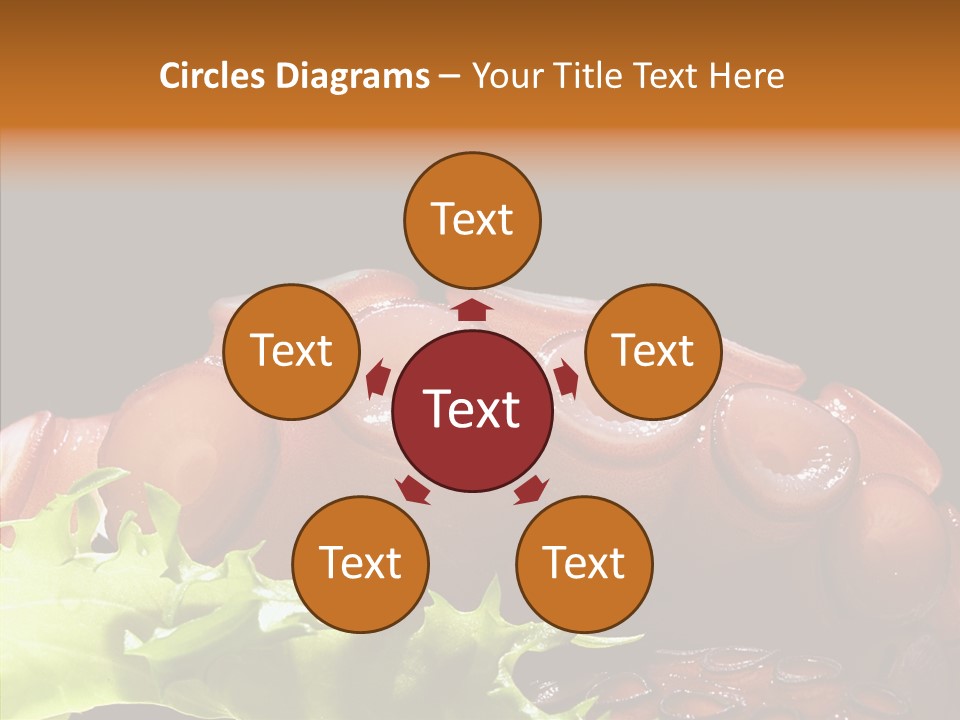 Rice Tuna Tea PowerPoint Template