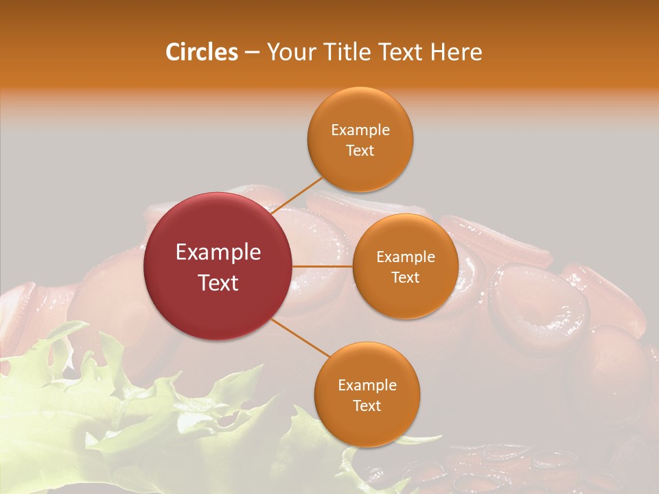 Rice Tuna Tea PowerPoint Template