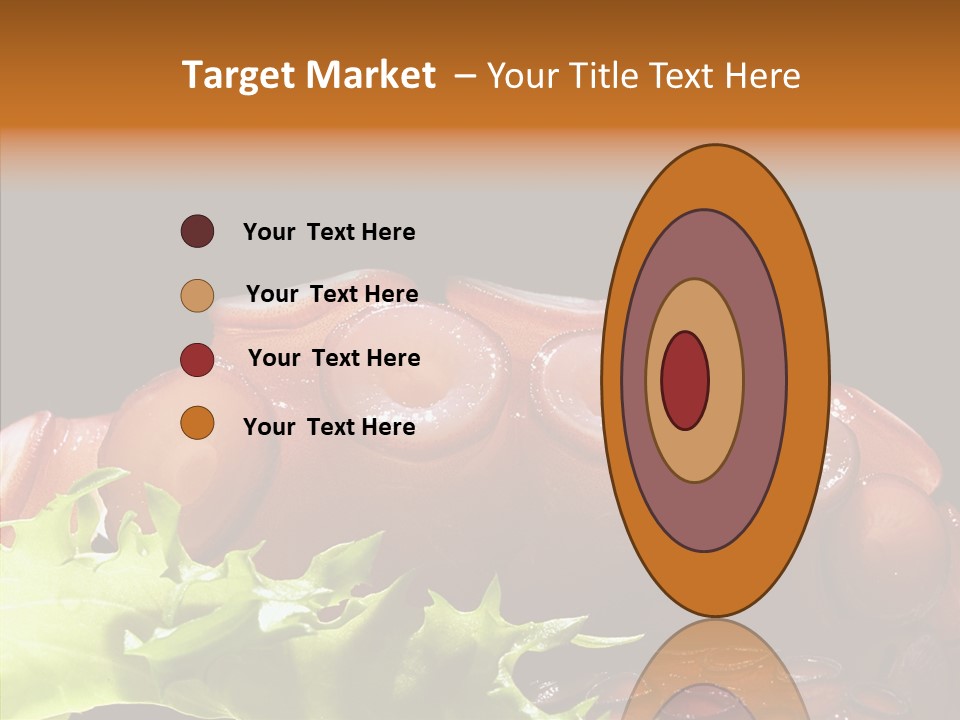 Rice Tuna Tea PowerPoint Template